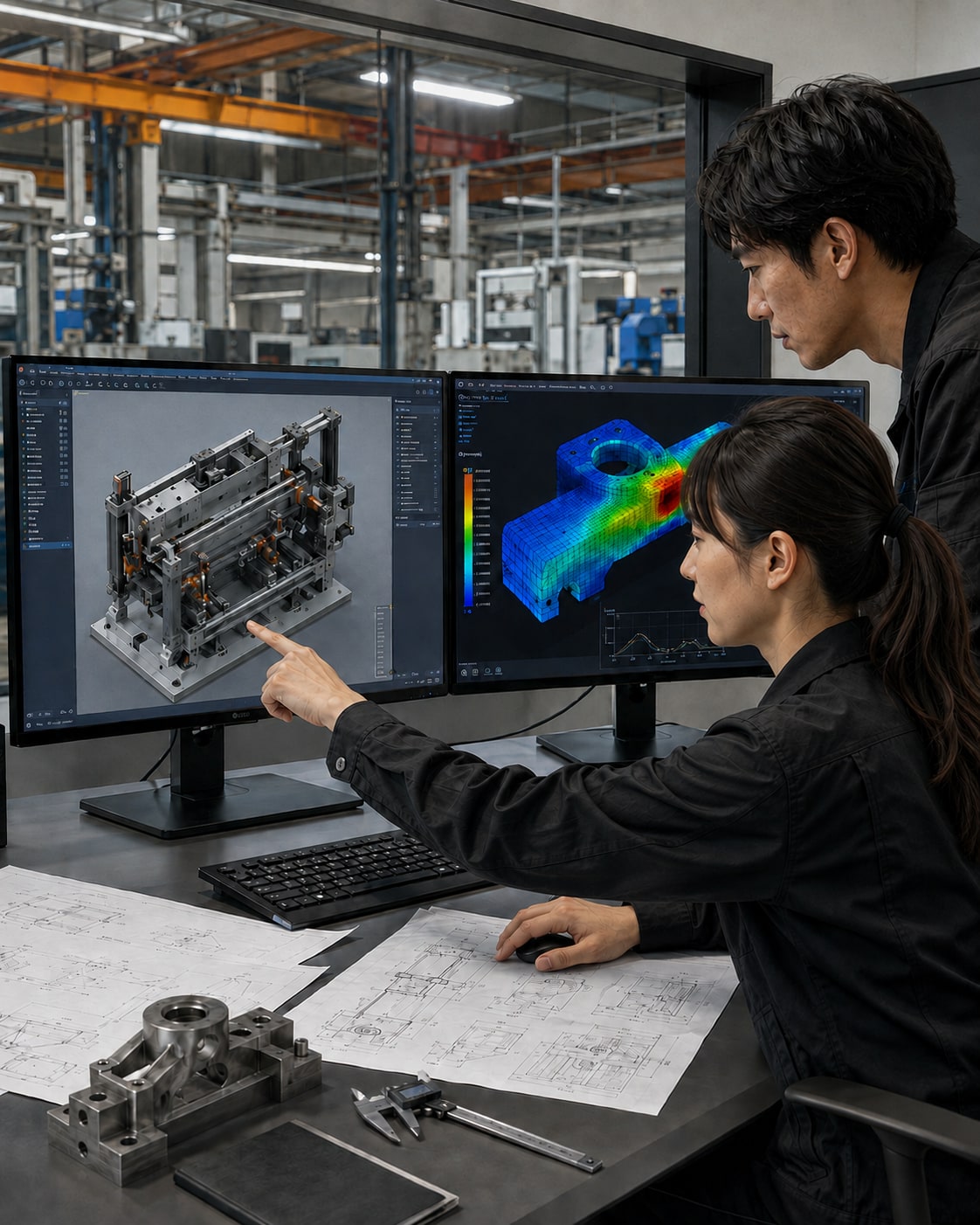 3D CADによる設計検討の業務イメージ